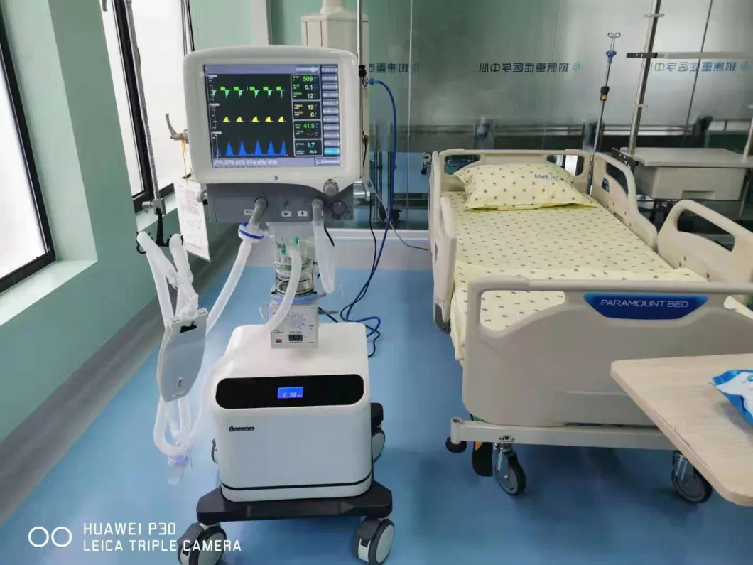 ICU Ventilator Hospital Medical Equipment Ventilator S1100 with CE &amp; ISO