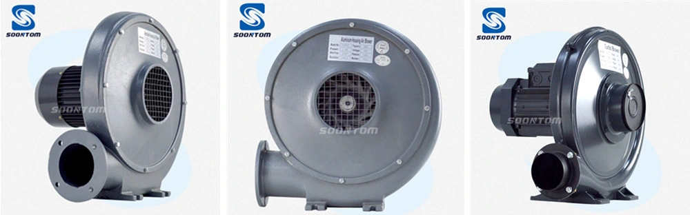 180W/250W/370W/550W/1100W/2200W/3kw Metal Aluminum Industrial Centrifugal Exhaust Air Blower